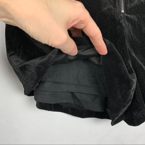 NWT Nordstrom Lush Corduroy Velvet Hi-Rise Shorts - Picture 4 of 8